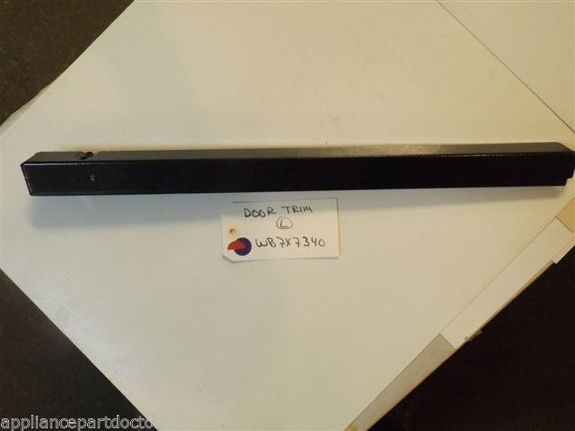 HOTPOINT STOVE WB7X7340 Trim Door Lh Bk used HOTPOINT STOVE WB7X7340 Trim Door Lh Bk used
